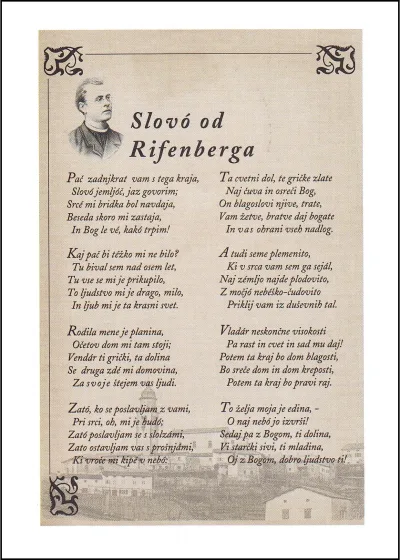 100 LET SPOMINA S. GREGORČIČ REIFENBERD